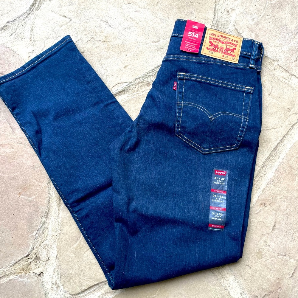 Levi’s, 514, Straight Fit, Jeans, Size 31 x 32